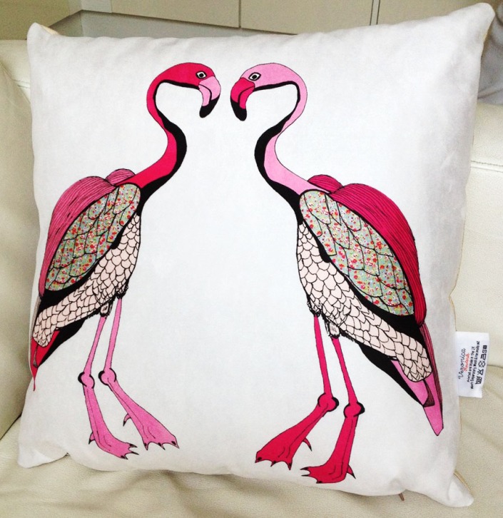 Flamingo Cushion photo