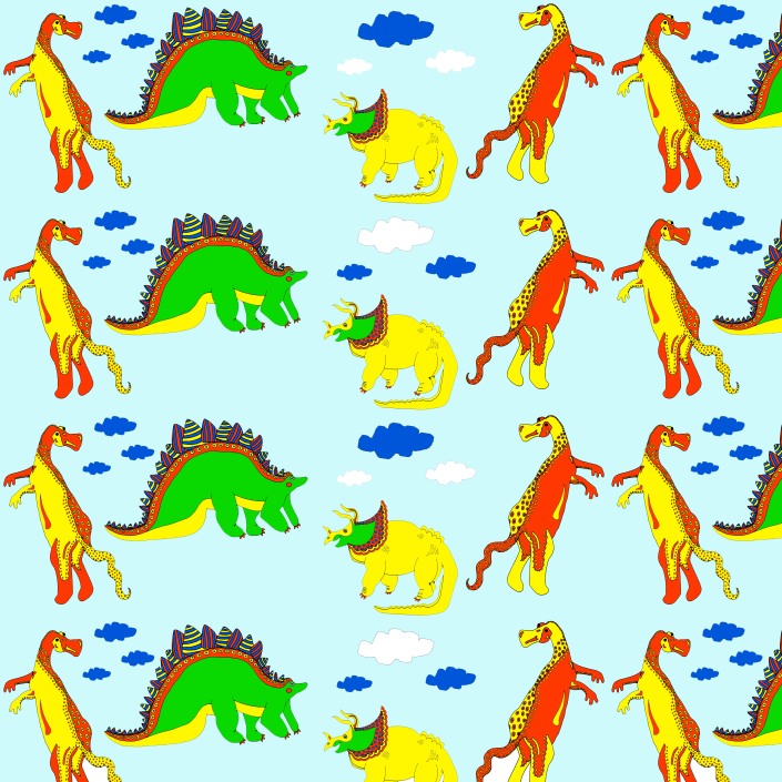 Dino print